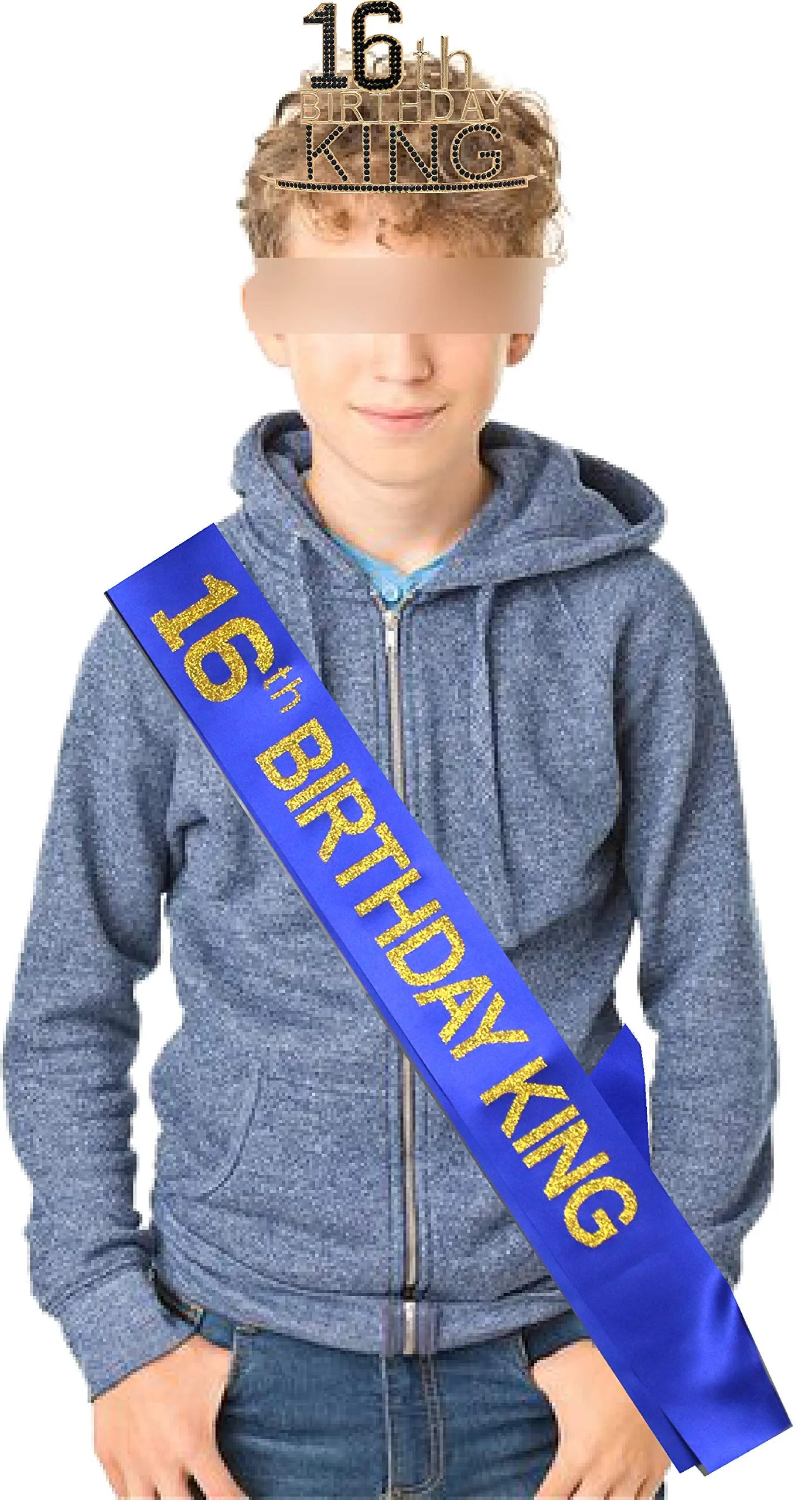 16th Birthday Gift,16Birthday Decorations,16th Birthday Gifts for Him,16Birthday Sash