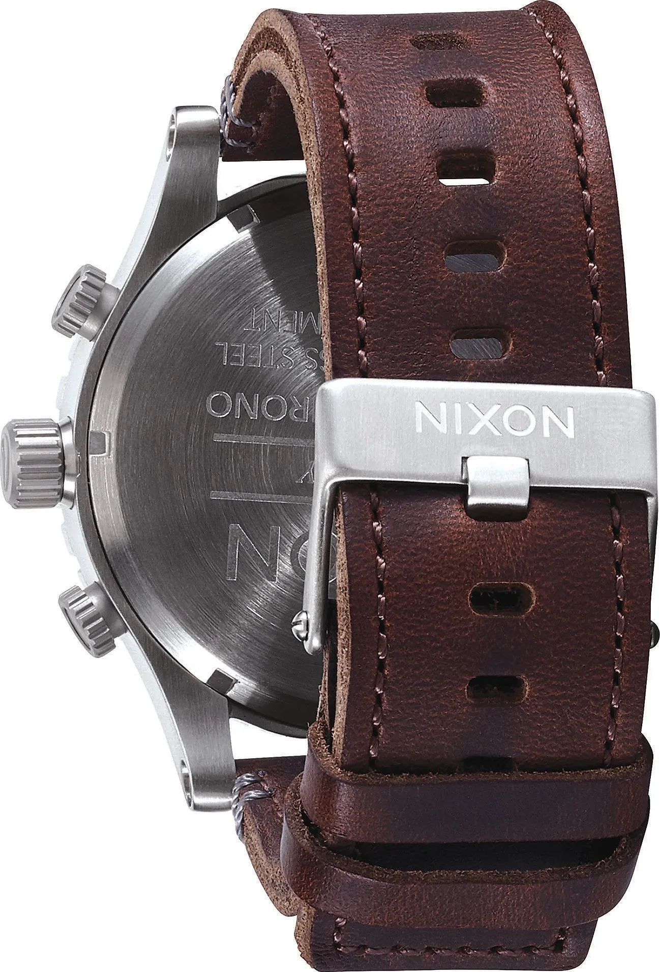 51-30 Chrono Leather Watch - Men's|-|Montre 51-30 Chrono Leather - Homme