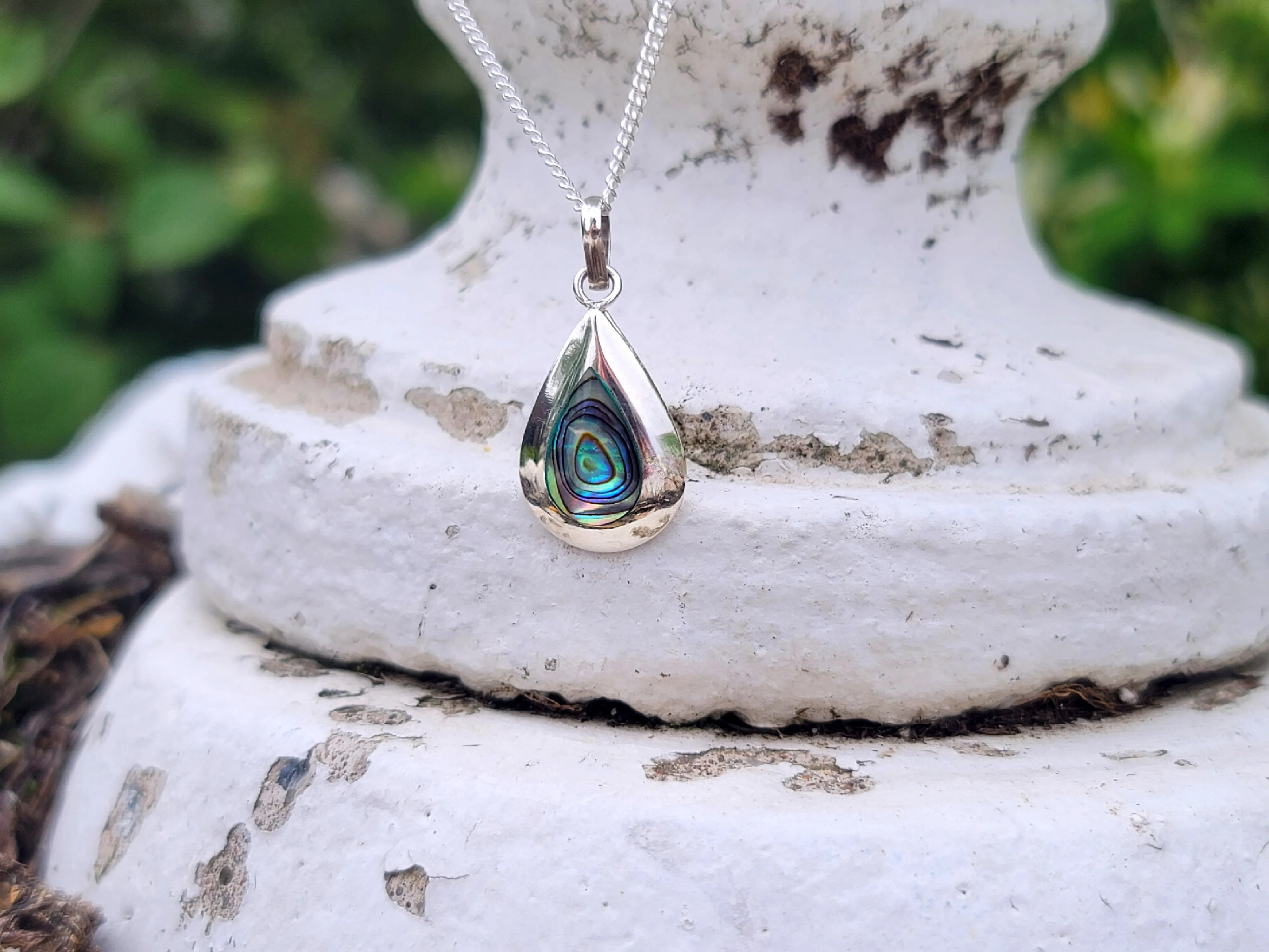 Abalone & Sterling Pendant