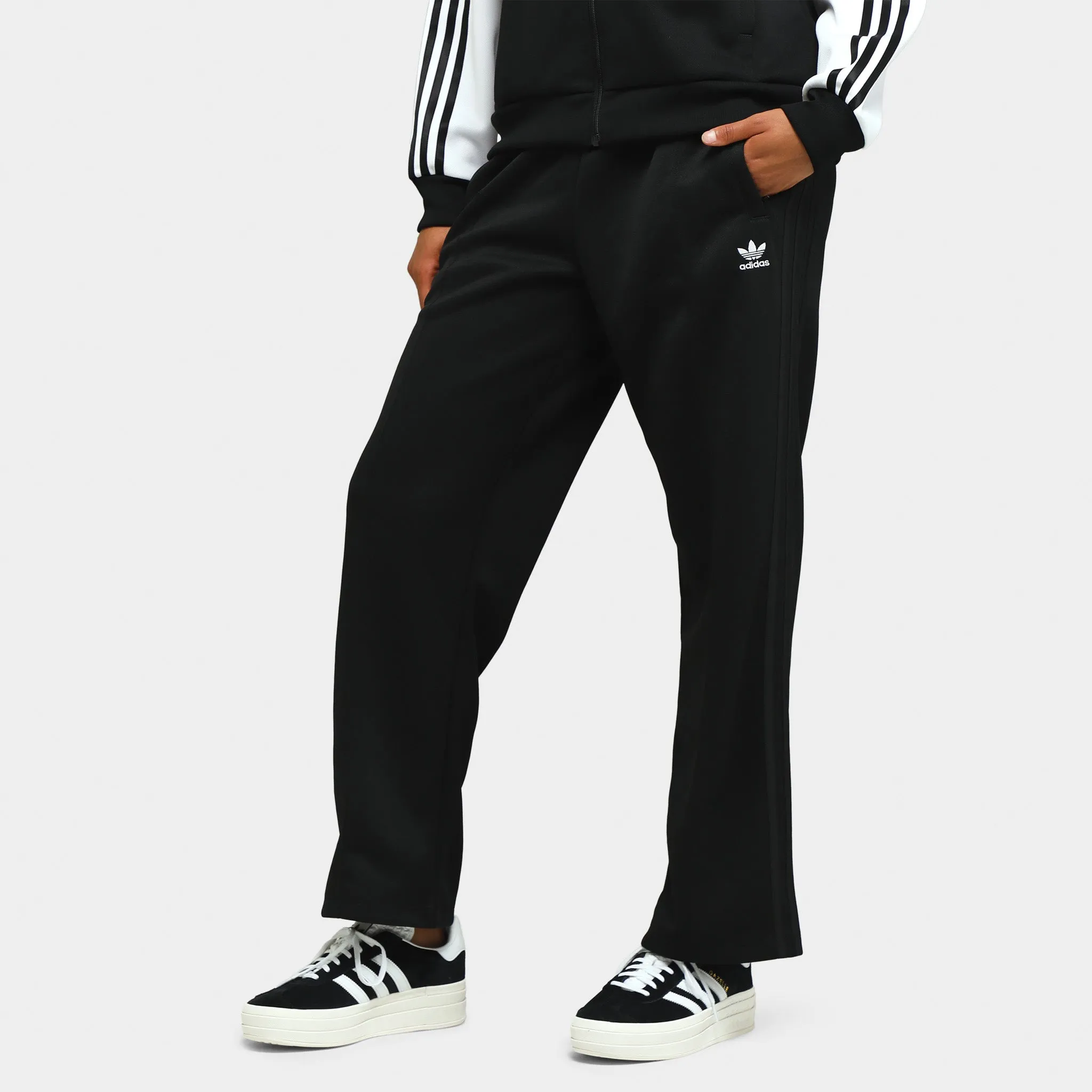 adidas Originals Women's Adicolor Classics Oversized SST Track Pants / Black