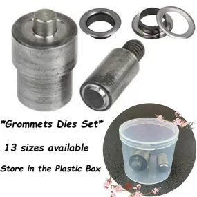 Brass Grommets Dies Sets (**Apply to Hand Press Machine **)