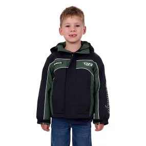 Bullzye Boys Bazooka Jacket Black/Green