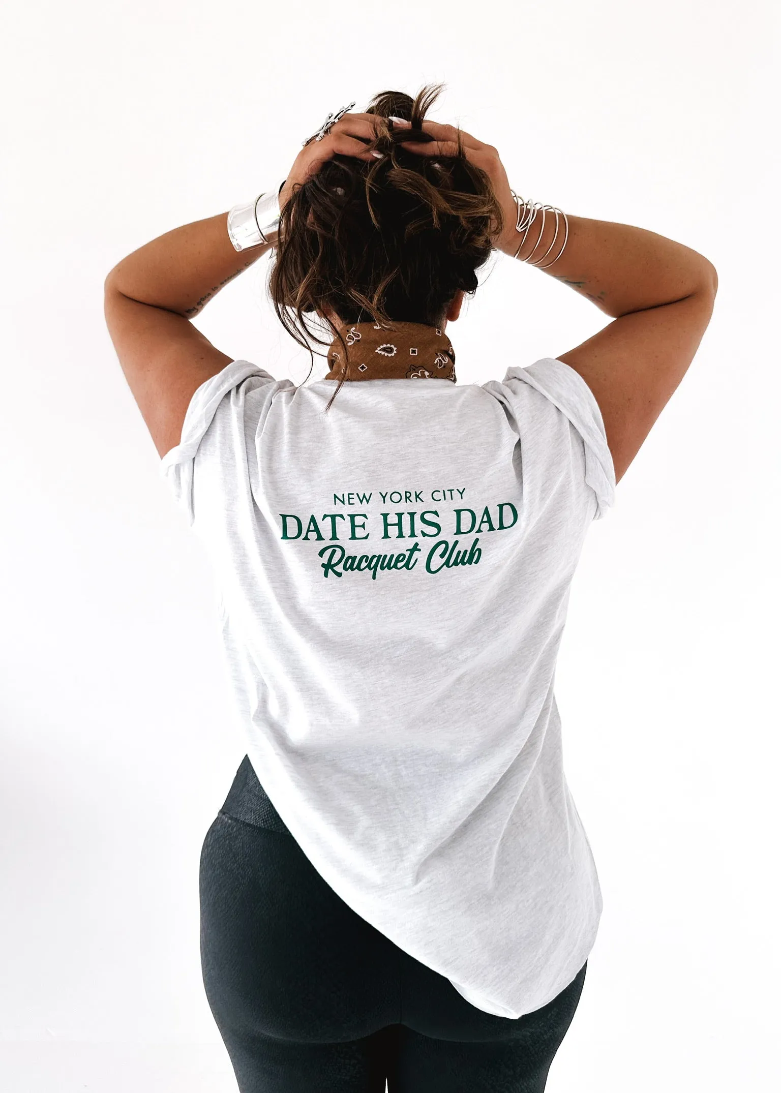 DATE HIS DAD SIDE SLIT TEE