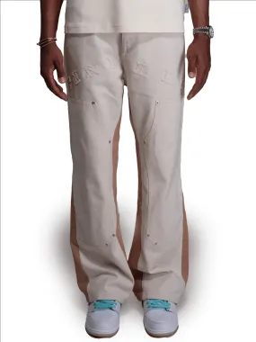 FINELLI Cream White Carpenter Jeans