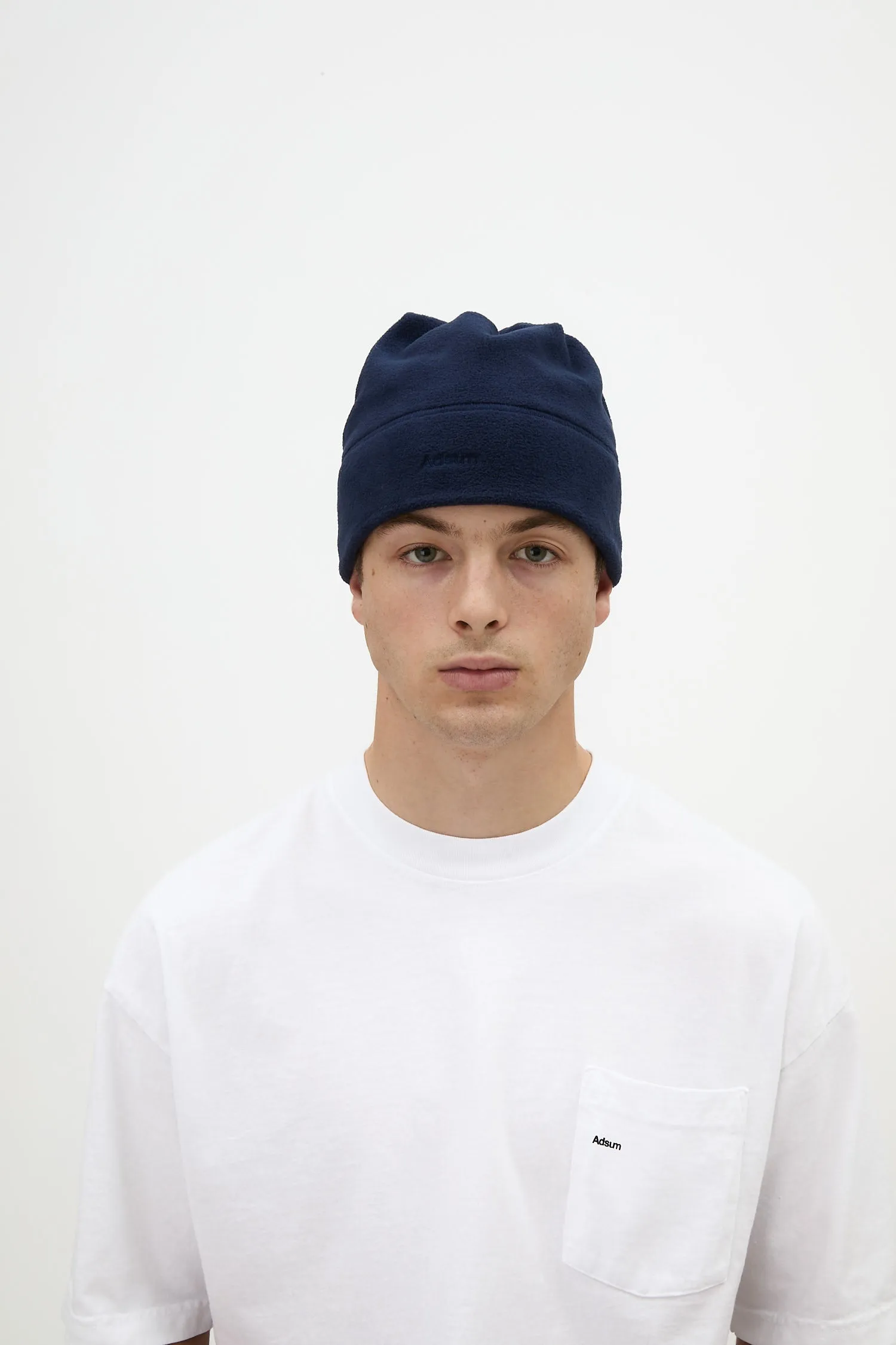 Fleece Beanie - Dark Navy