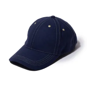 Grayers Logo Wool Baseball Cap - Deep Blue