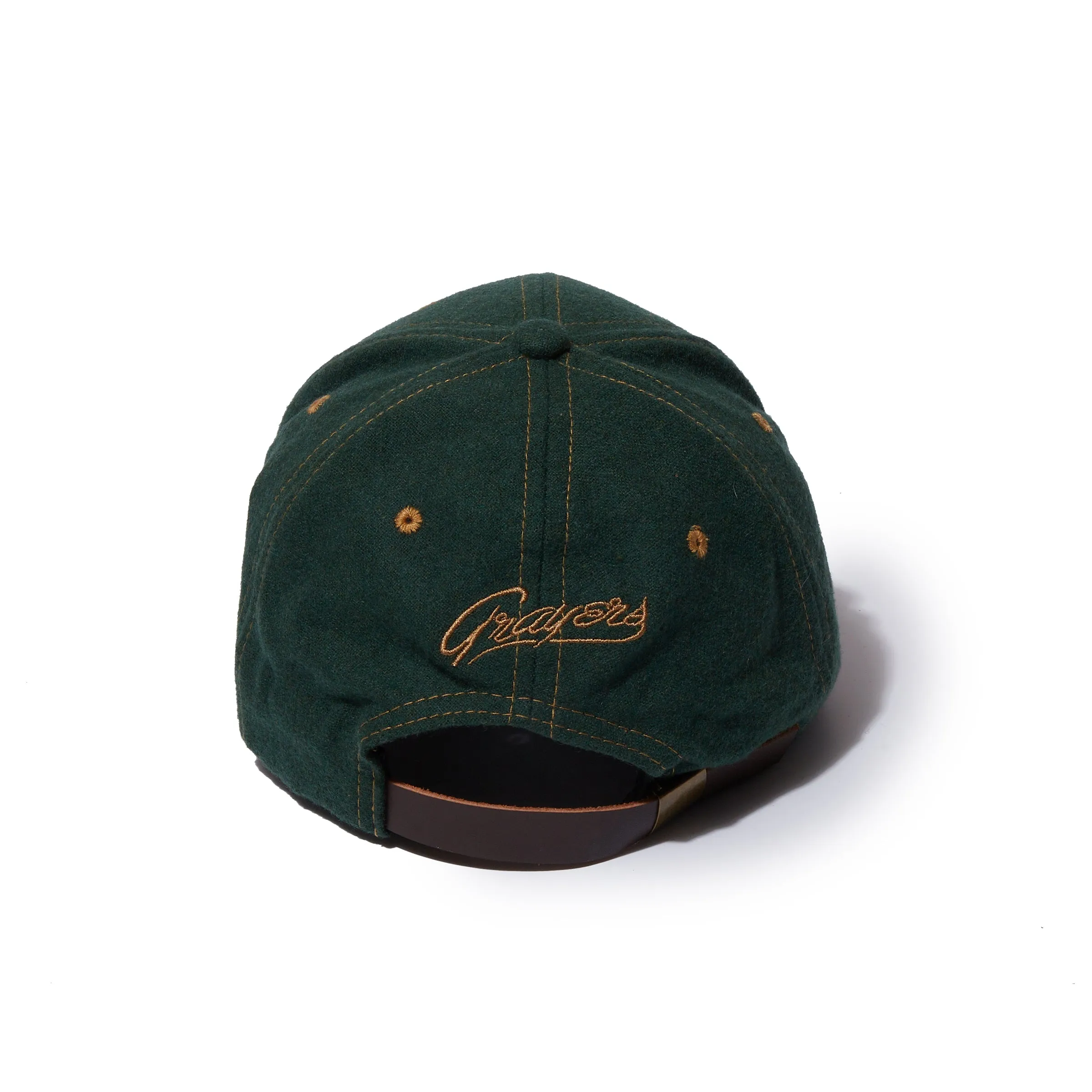 Grayers Logo Wool Baseball Cap - Forest