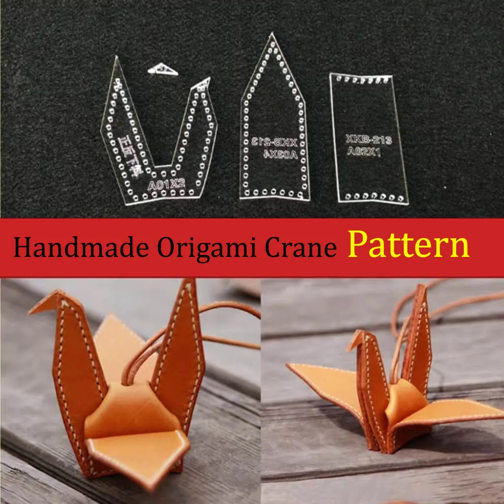 Handmade Origami Crane Patterns (Pattern #: XKB-213)