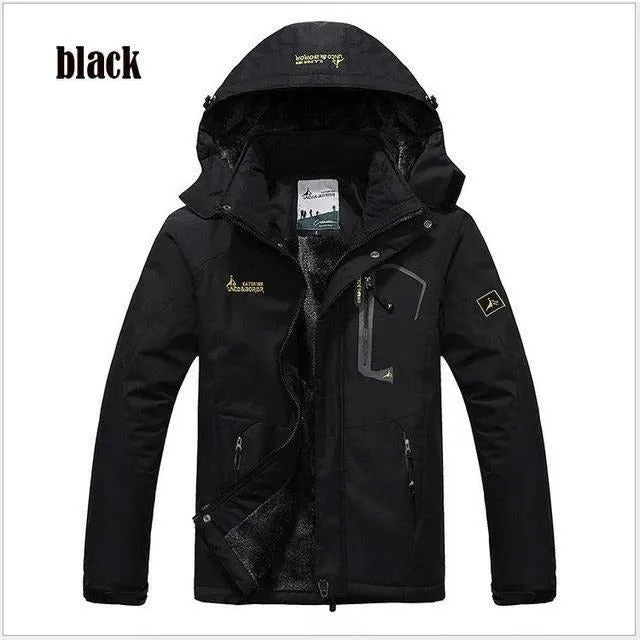 Mens Thick Cotton/Polyester Winter Jacket