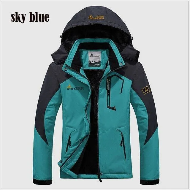 Mens Thick Cotton/Polyester Winter Jacket