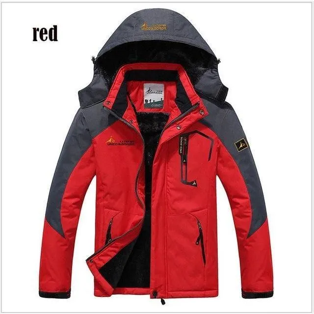 Mens Thick Cotton/Polyester Winter Jacket