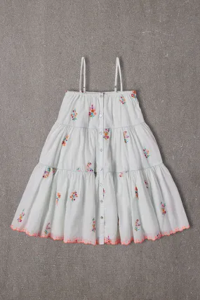 Nellystella Adeline Girls Dress - Morning Blooms