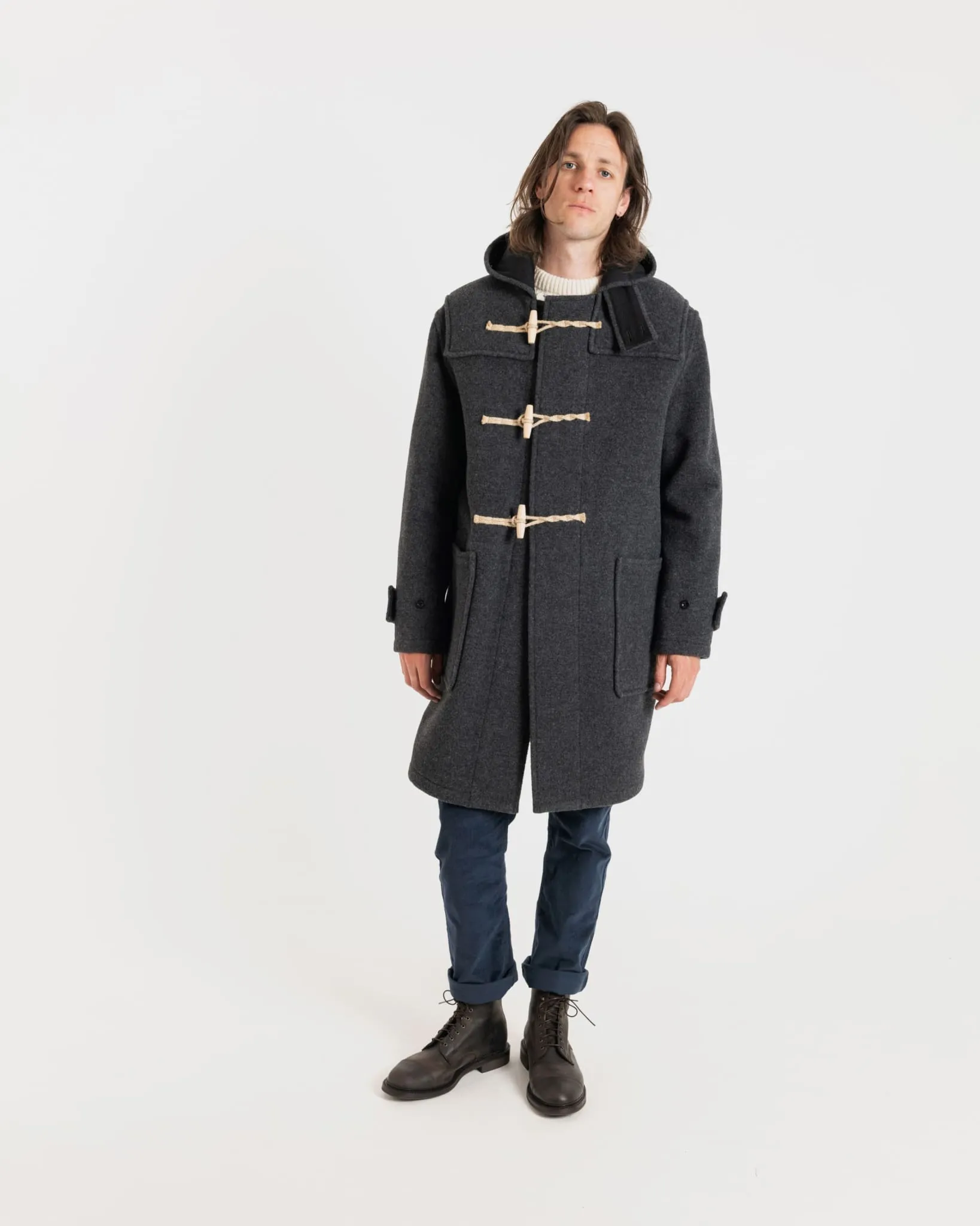 Original Monty Duffle Coat Charcoal