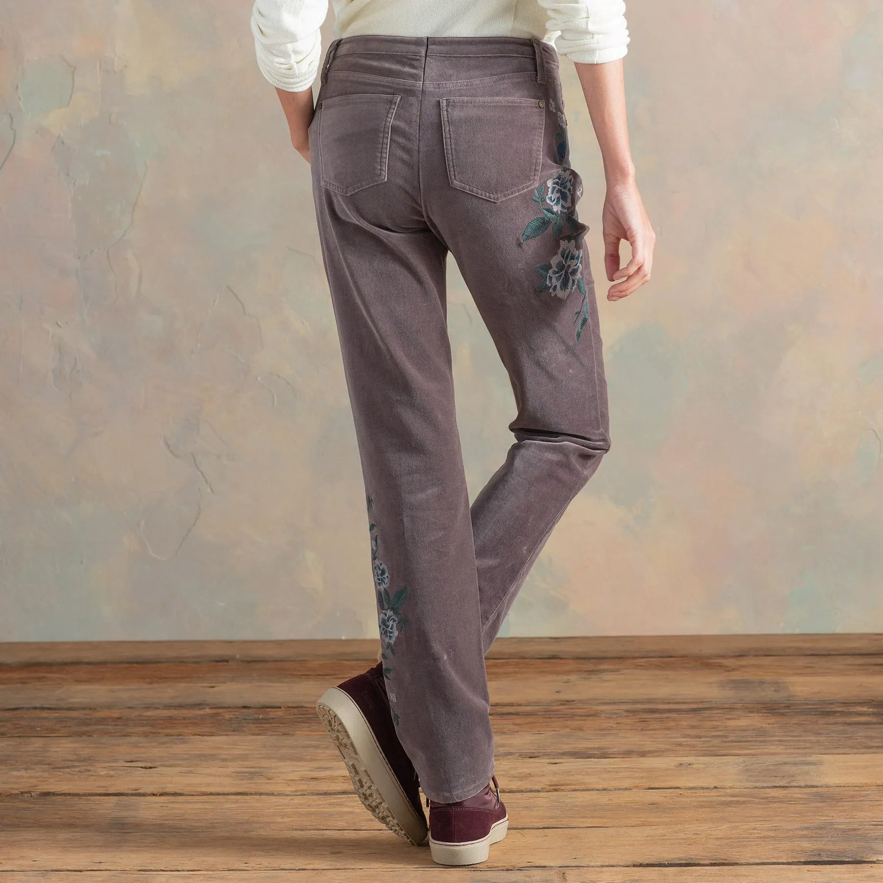 Posh Velveteen Jeans Petite