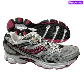 Saucony •Cohesion 5• Running Shoe • Silver/Black/Pink • 8.5 Wide - Preowned