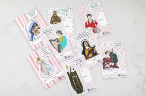 Stuck on You Valentine Stickers 20-pack