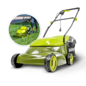 Sun Joe MJ401E Electric Walk-Behind Push Lawn Mower | 14-inch | 12-Amp | 3-Position