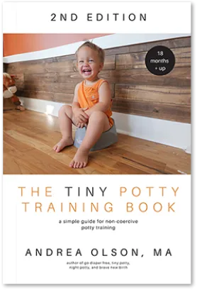 The Tiny Potty Training Book - 18 mos  