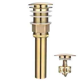 TheLAShop 1 5/8 Pop Up Drain Stopper w/ Tray Golden