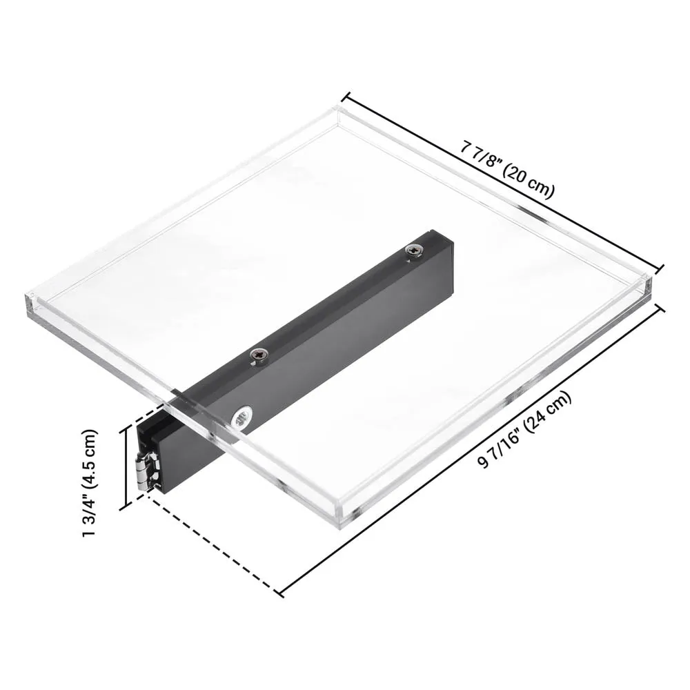 WinSpin Wheel Acrylic Tray 8x9.5